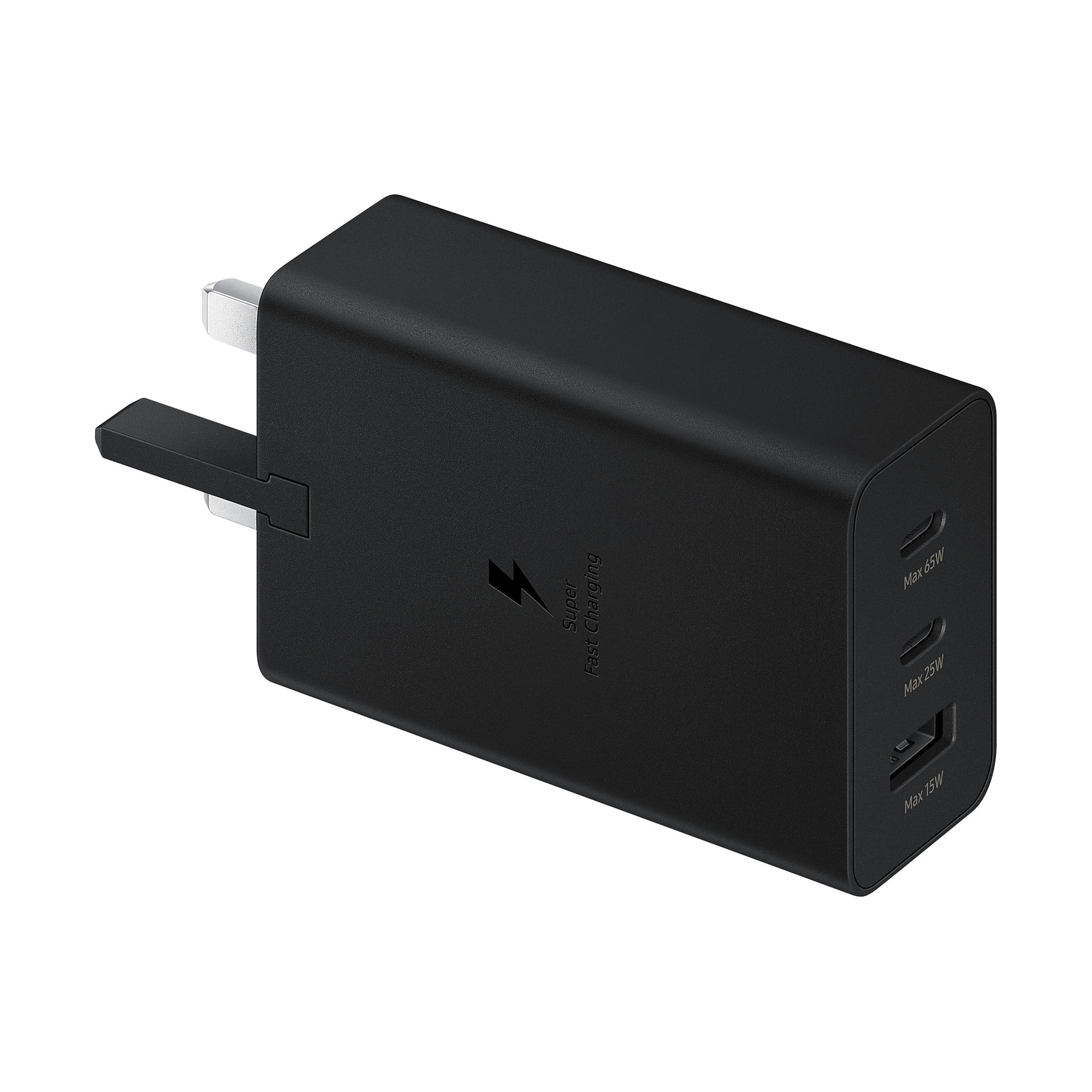 MAYDAN Samsung Chargeur Adaptateur secteur Trio 65W Noir - Photo 1