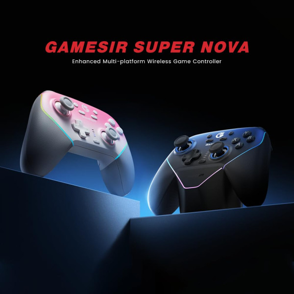 GameSir Super Nova Wireless Controller (Whipped Pink) - side