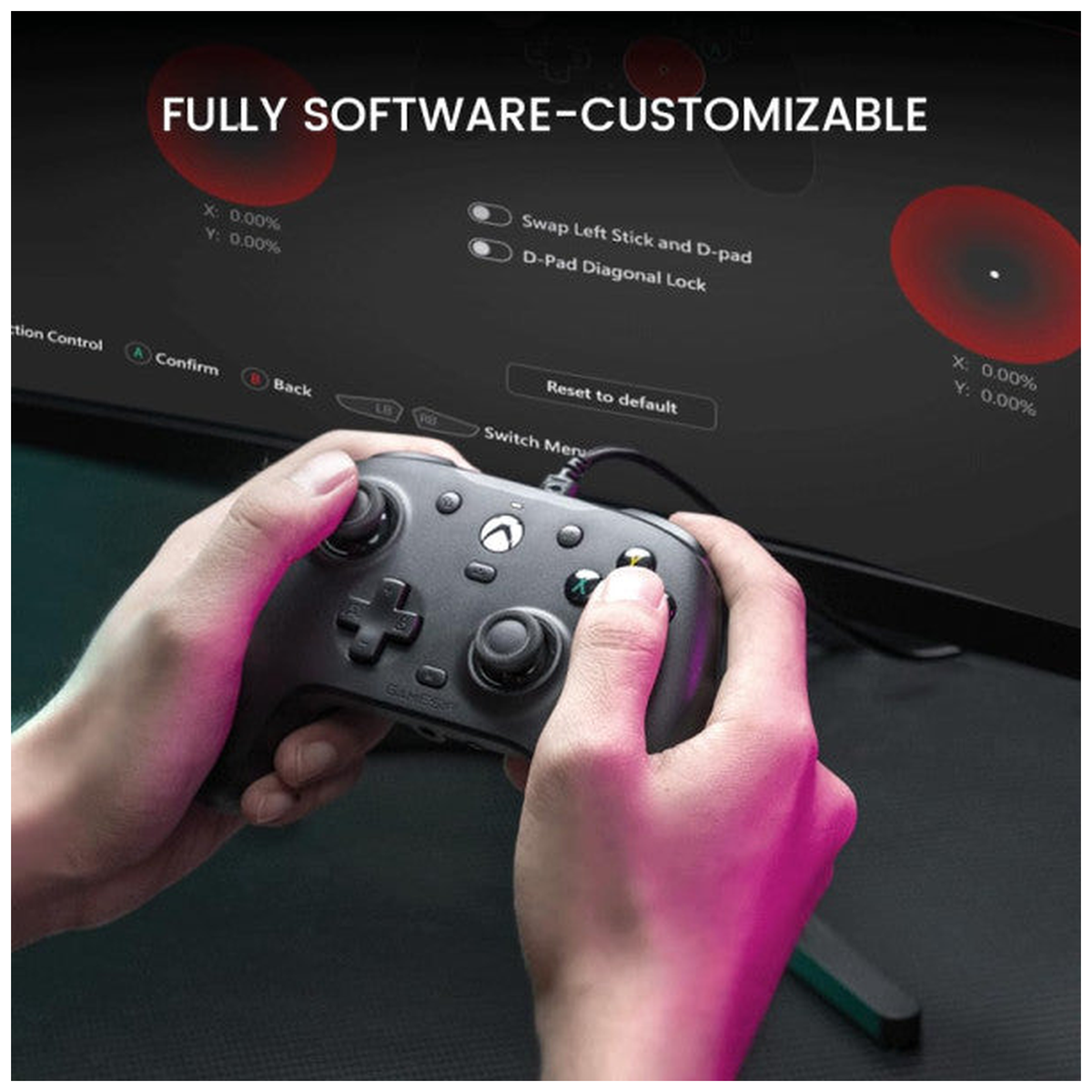 GameSir G7 HE Xbox Wired Controller (Black) - Photo 3