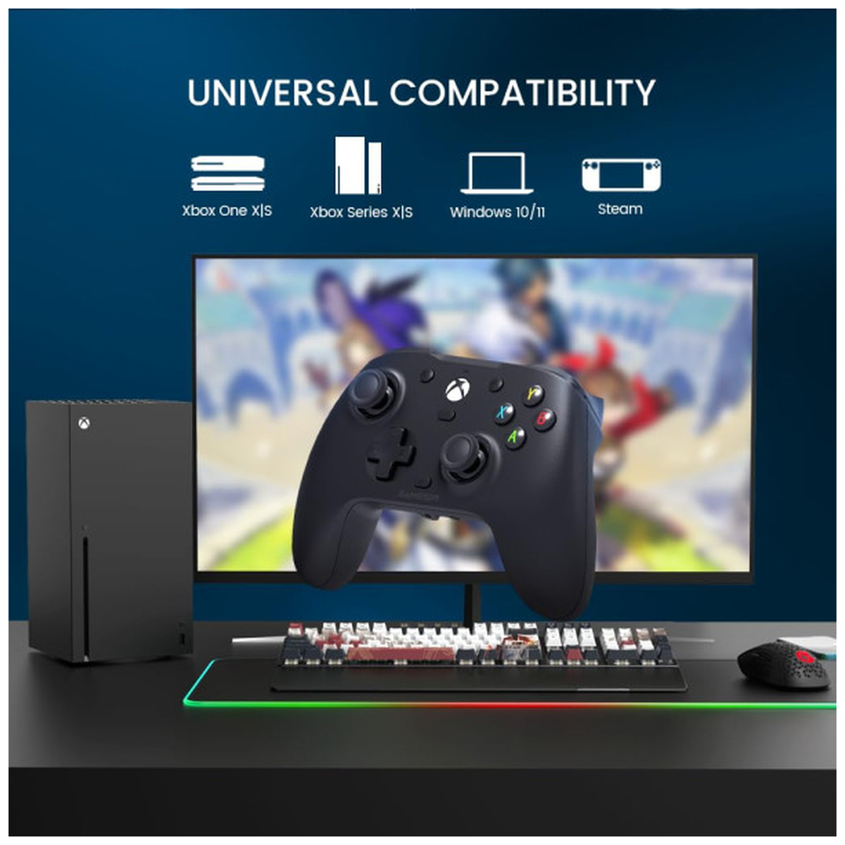 GameSir G7 HE Xbox Wired Controller (Black) - side