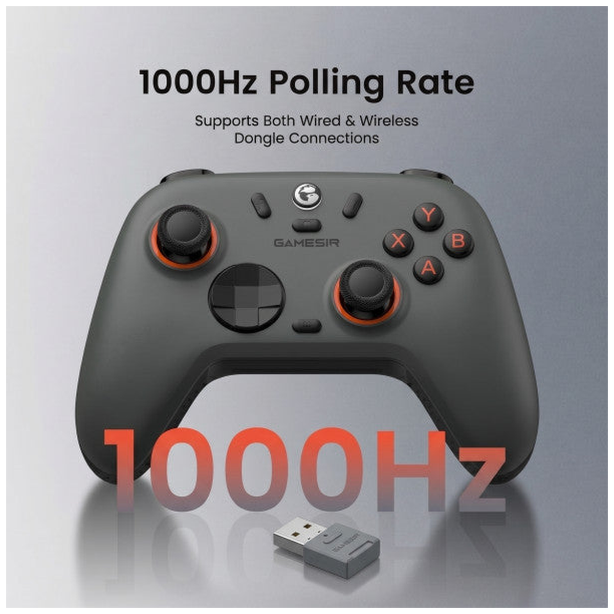 GameSir Nova 2 Lite 2.4G Wireless Controller (Gray) - Photo 2