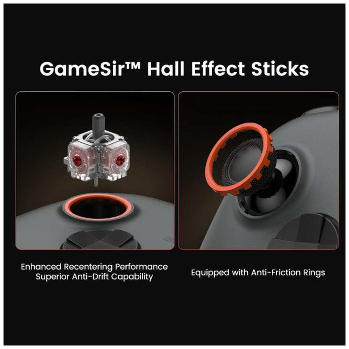 GameSir Nova 2 Lite 2.4G Wireless Controller (Gray) - Photo 5