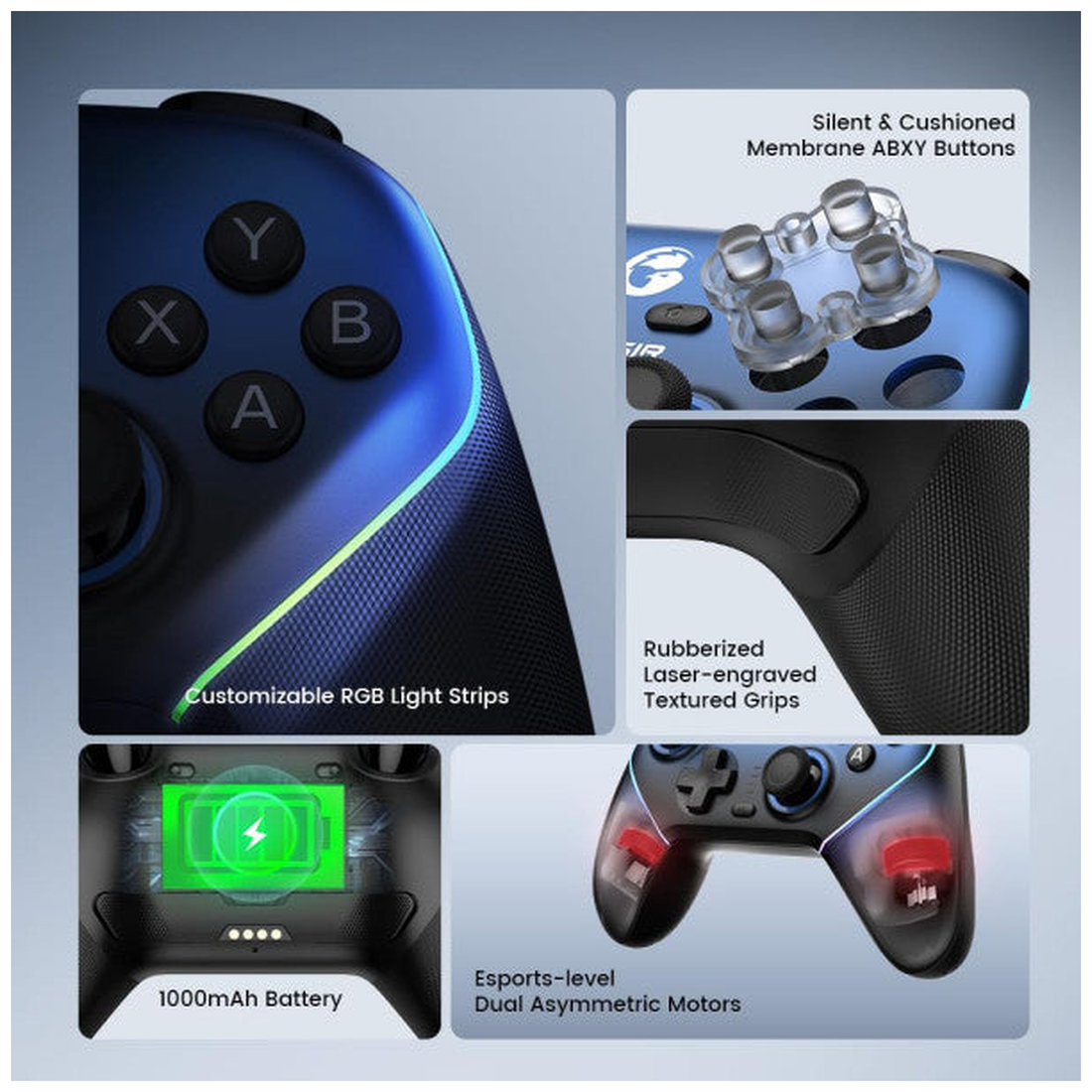 GameSir Super Nova Wireless Controller (Nightfall Blue) - Photo 1