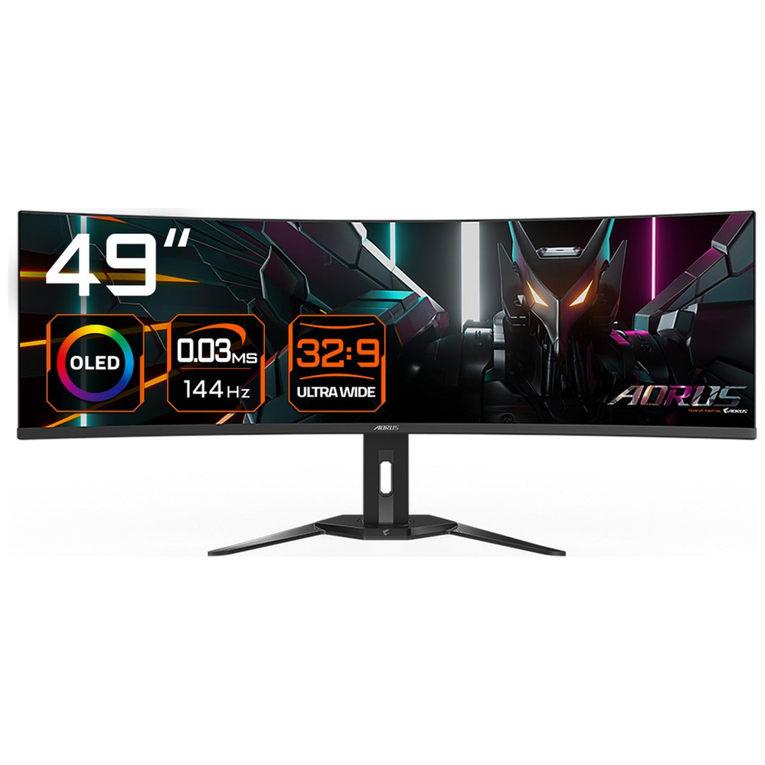 Moniteur Gigabyte AORUS CO49DQ 49" DQHD OLED 144Hz - Photo 1