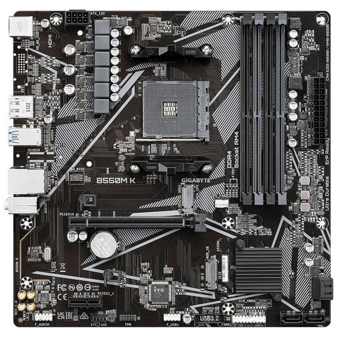 GIGABYTE B550M K
