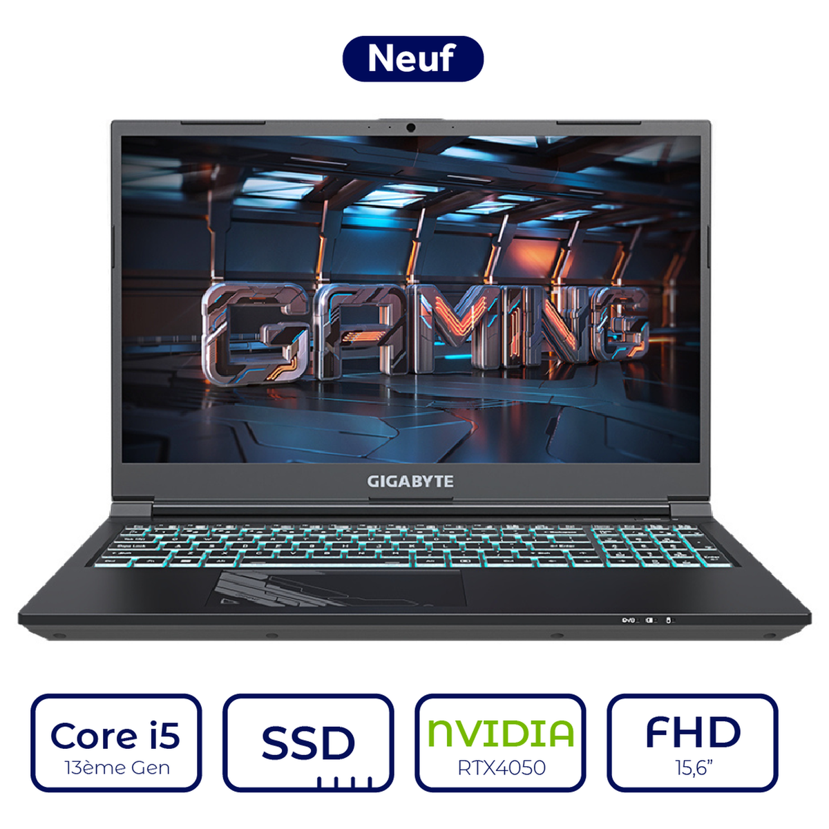 Gigabyte G5 MF5 52ES353SD Intel Core i5 13ème Gen RTX4050 6GB | Prix M