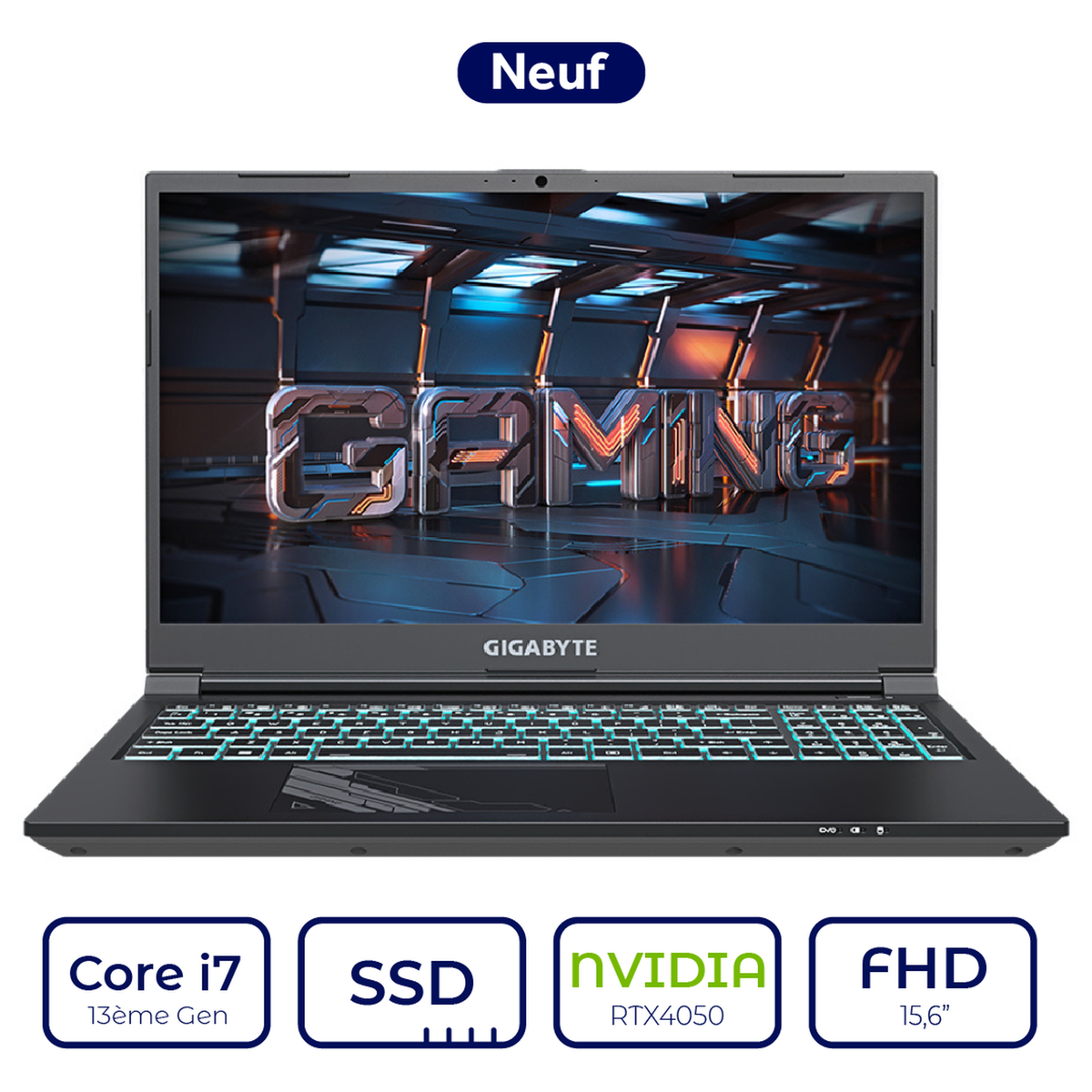 Gigabyte G5 MF5 H2ES354KD Intel Core i7 13ème Gen RTX4050 6GB | Prix M