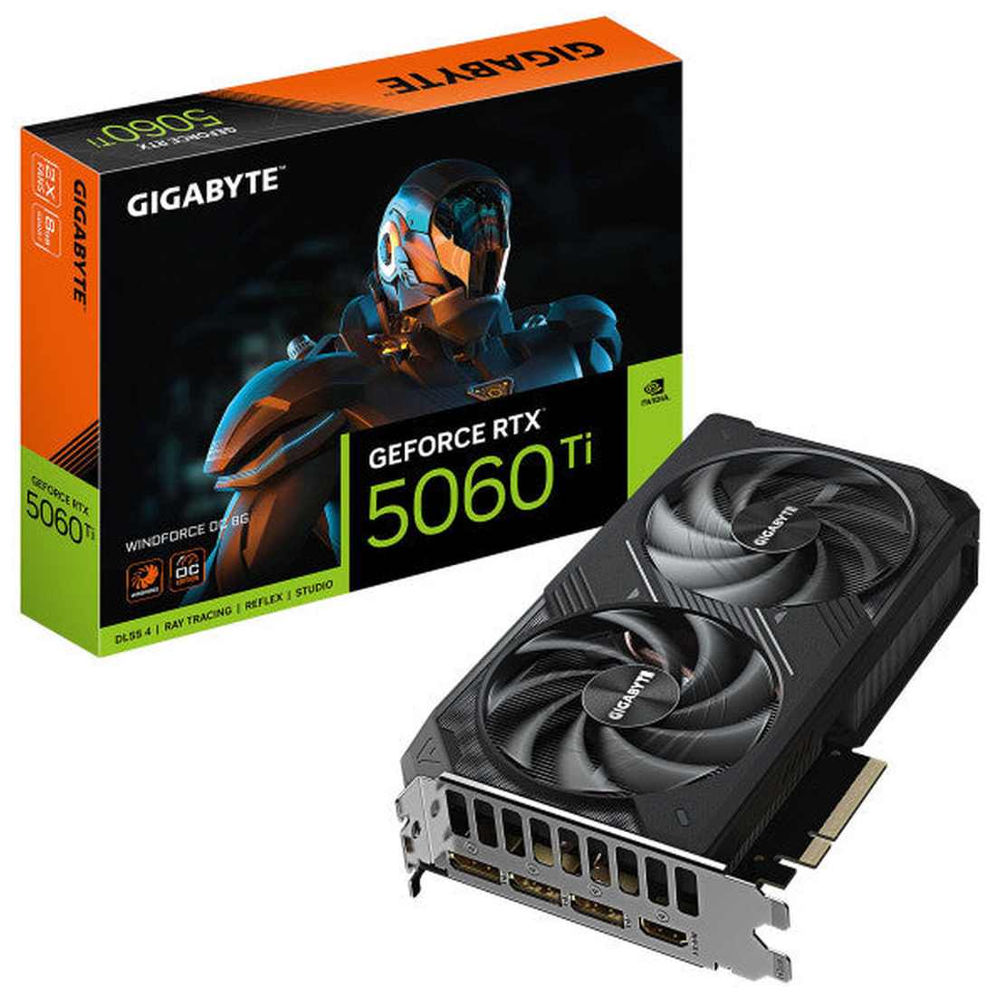 Gigabyte GeForce RTX 5060 Ti WINDFORCE OC 8Go GDDR7