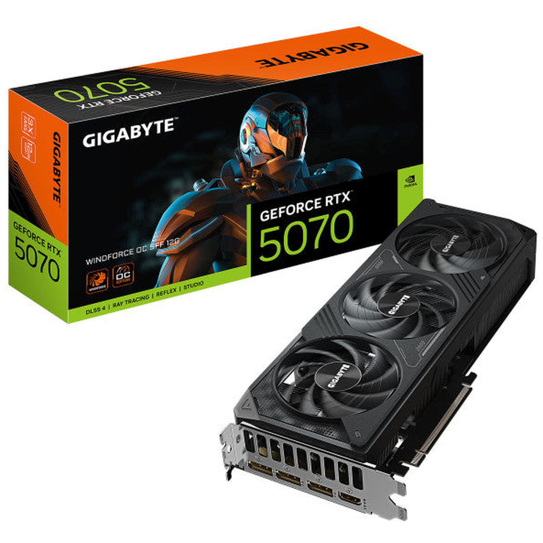 Gigabyte GeForce RTX 5070 WINDFORCE OC SFF 12Go GDDR7