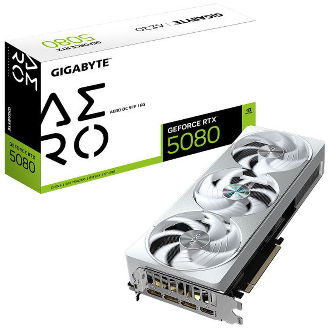 Gigabyte GeForce RTX 5080 AERO OC SFF 16Go GDDR7