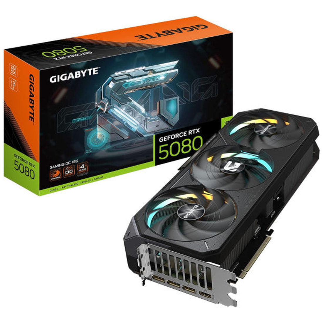 GIGABYTE GeForce RTX 5080 Gaming OC 16Go GDDR7