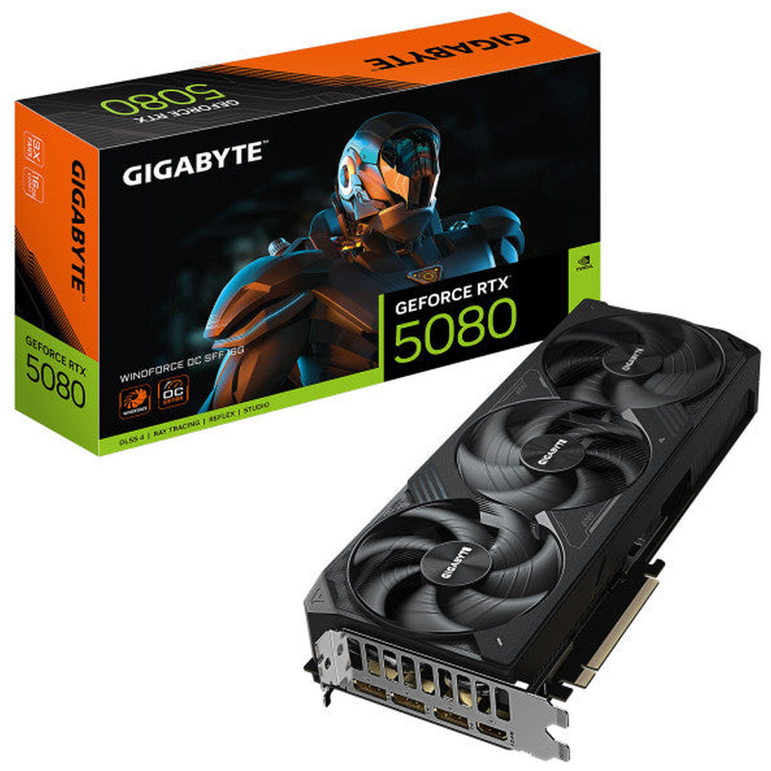 Gigabyte GeForce RTX 5080 WINDFORCE OC SFF 16Go GDDR7