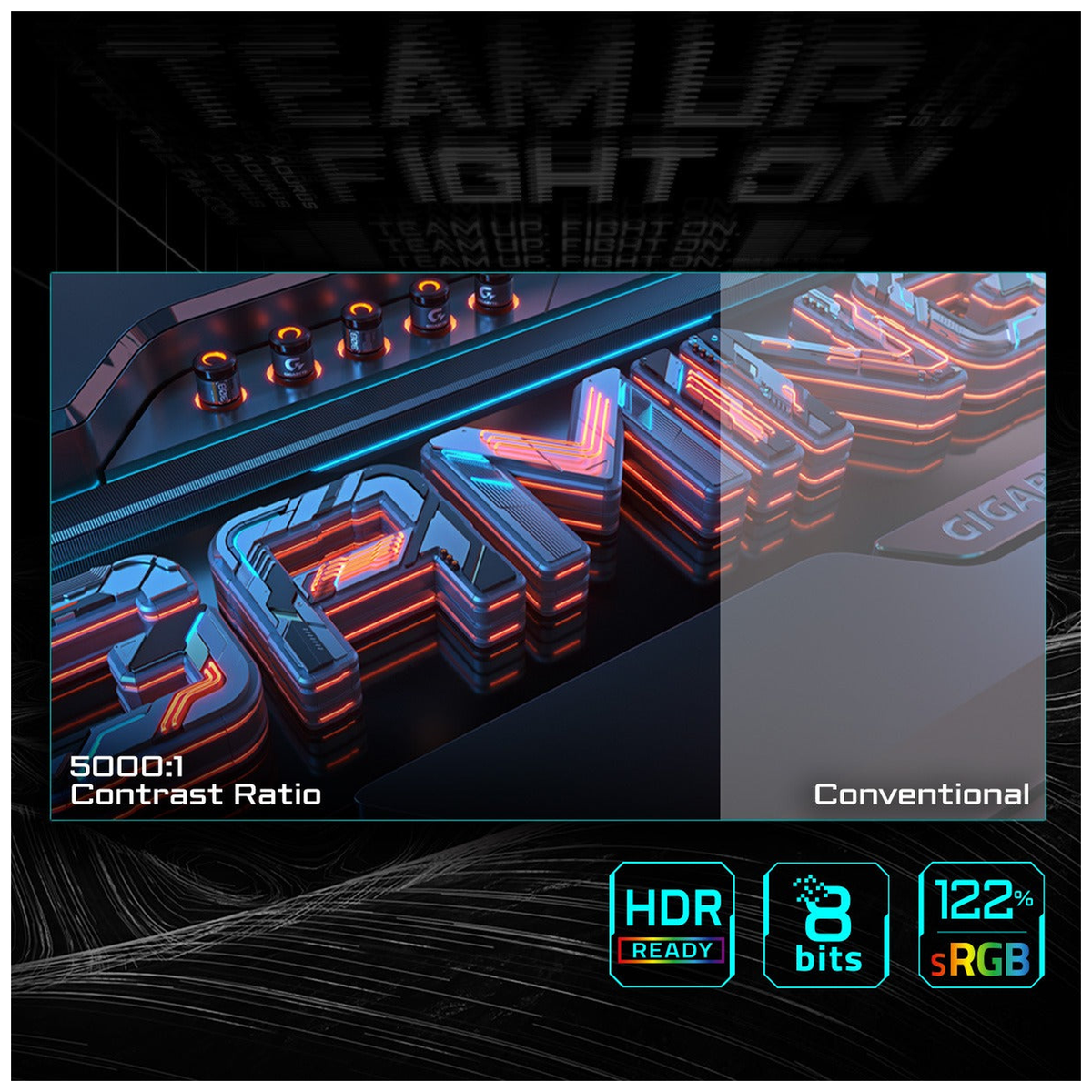 Moniteur Gigabyte GS27QCA 27" QHD VA 180Hz - Photo 5