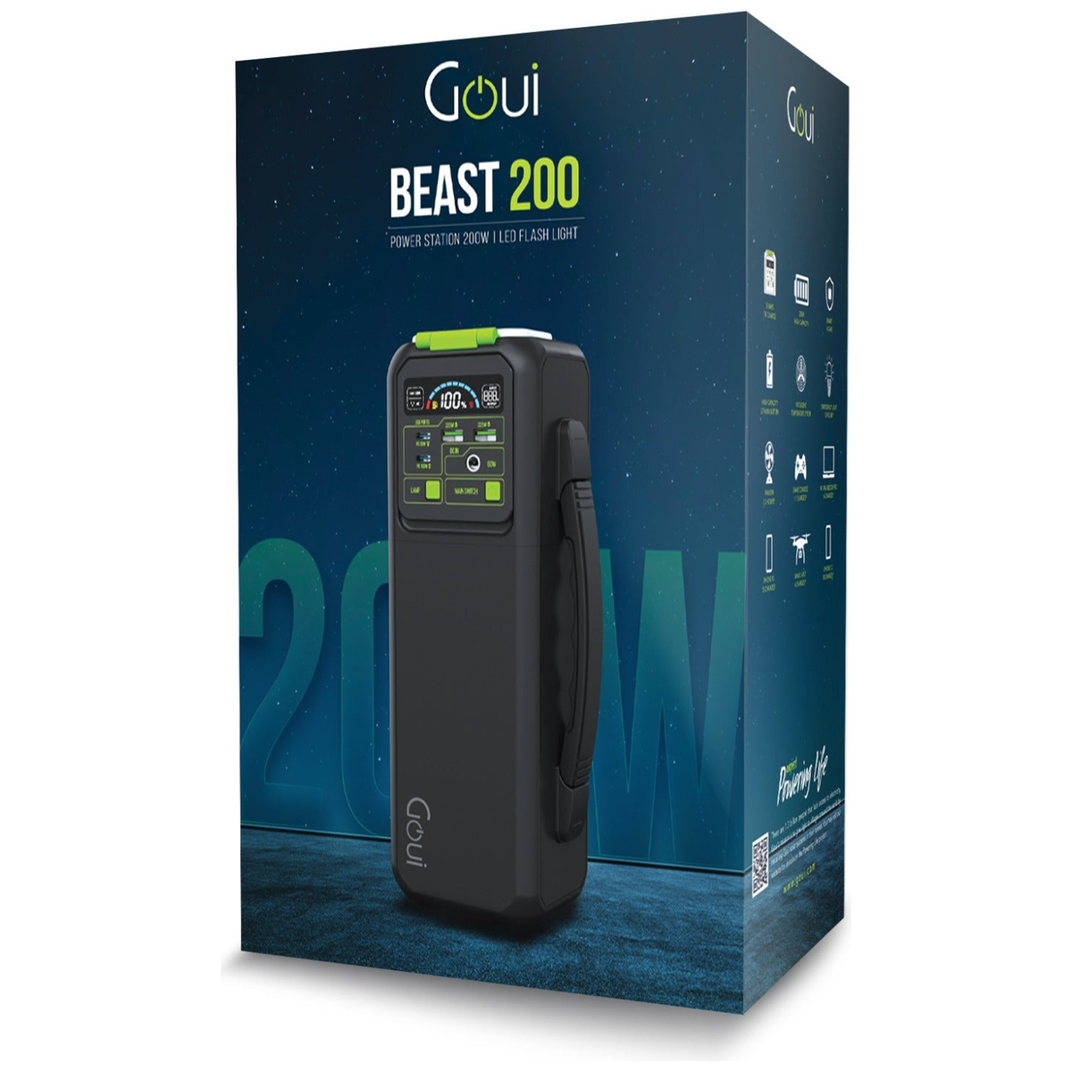 Goui Beast 200 Station d’Énergie 200W - Photo 4