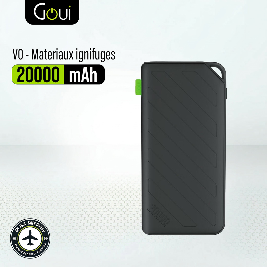 Goui Brave Power Bank 20 000 mAh - 12W - Photo 1