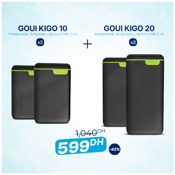Goui pack 2x Kigo 10 avec 2x Kigo 20 - Photo 1
