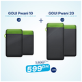 Goui pack 2x Pwani 10 avec 2x Pwani 20 - 15W - Photo 1