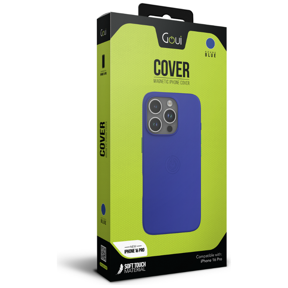 Goui Coque iPhone 16 Pro Bleu Azure avec MagSafe - Photo 3