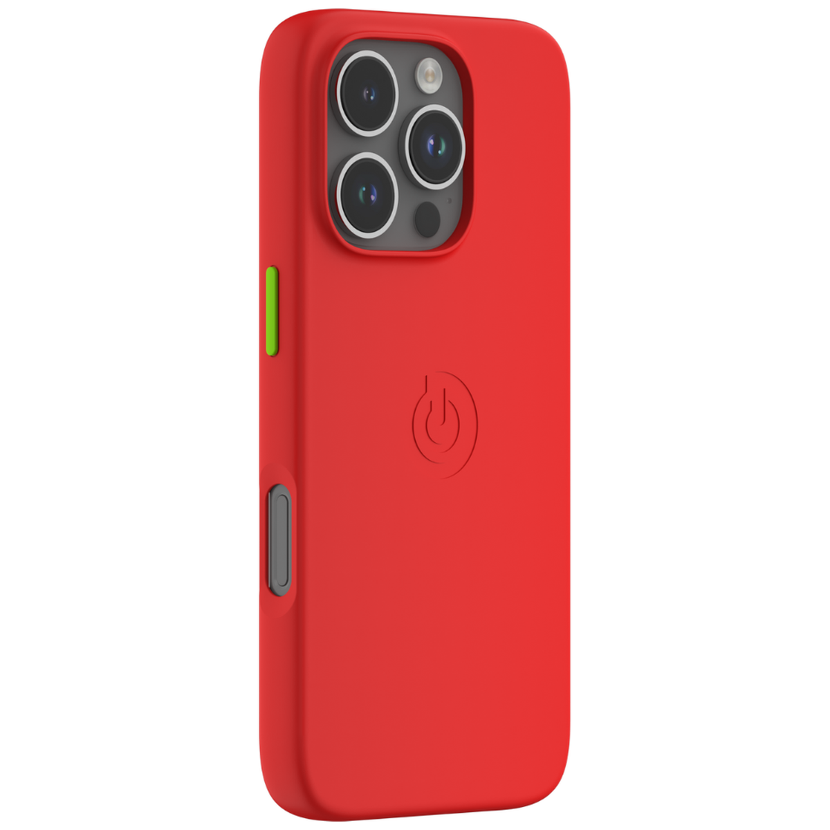 Goui Coque iPhone 16 Pro Rouge Cerise avec MagSafe - Photo 2