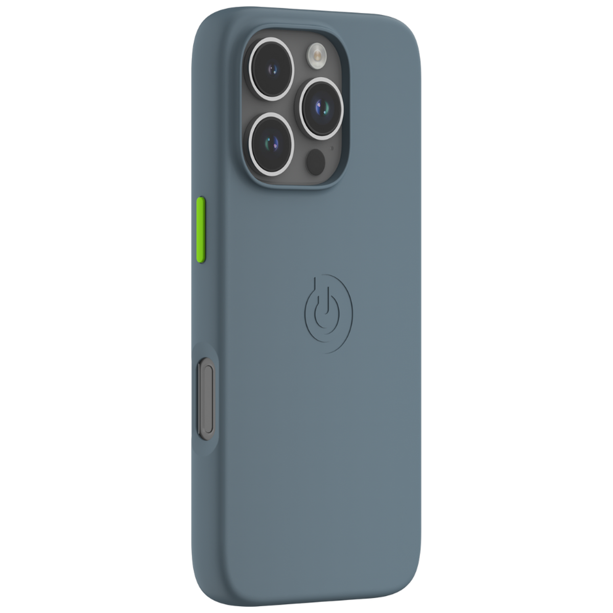 Goui Coque iPhone 16 Pro Gris Acier avec MagSafe - Photo 2
