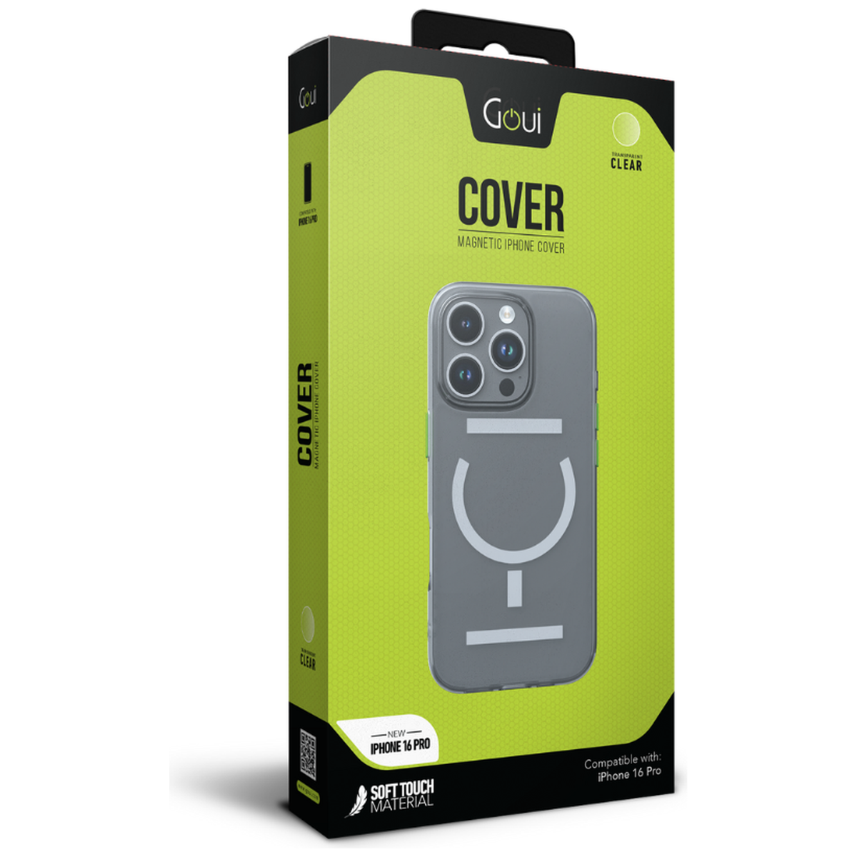 Goui Coque iPhone 16 Pro Transparent avec MagSafe - Photo 3