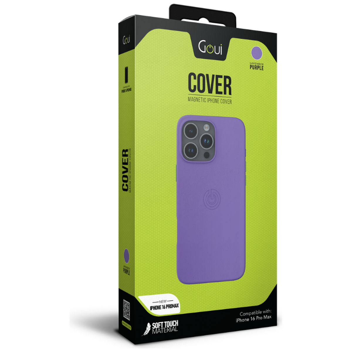 Goui Coque iPhone 16 Pro Max Violet Lavande avec MagSafe - Photo 2
