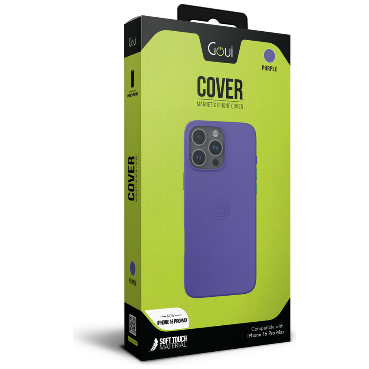 Goui Coque iPhone 16 Pro Max Violet avec MagSafe - Photo 2
