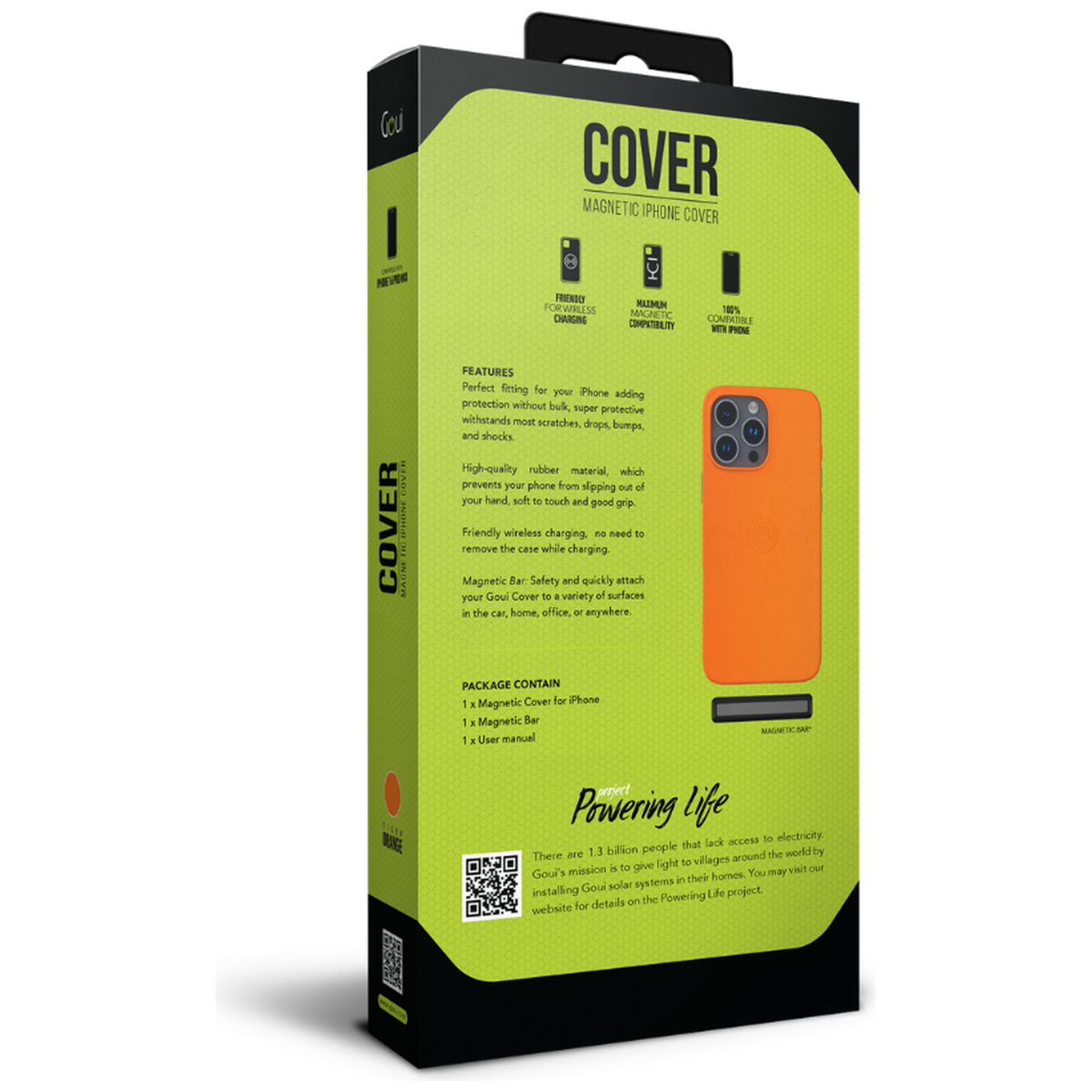 Goui Coque iPhone 16 Pro Max Orange Tigre avec MagSafe - Photo 3