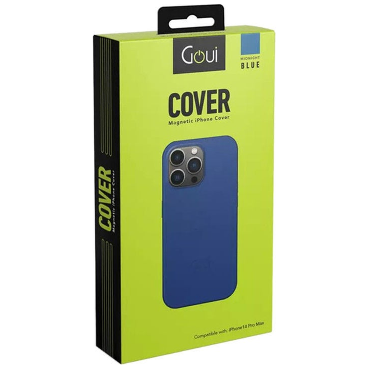 Goui Coque Magnetique iPhone 14 Pro Max couleur Bleu Nuit img 3