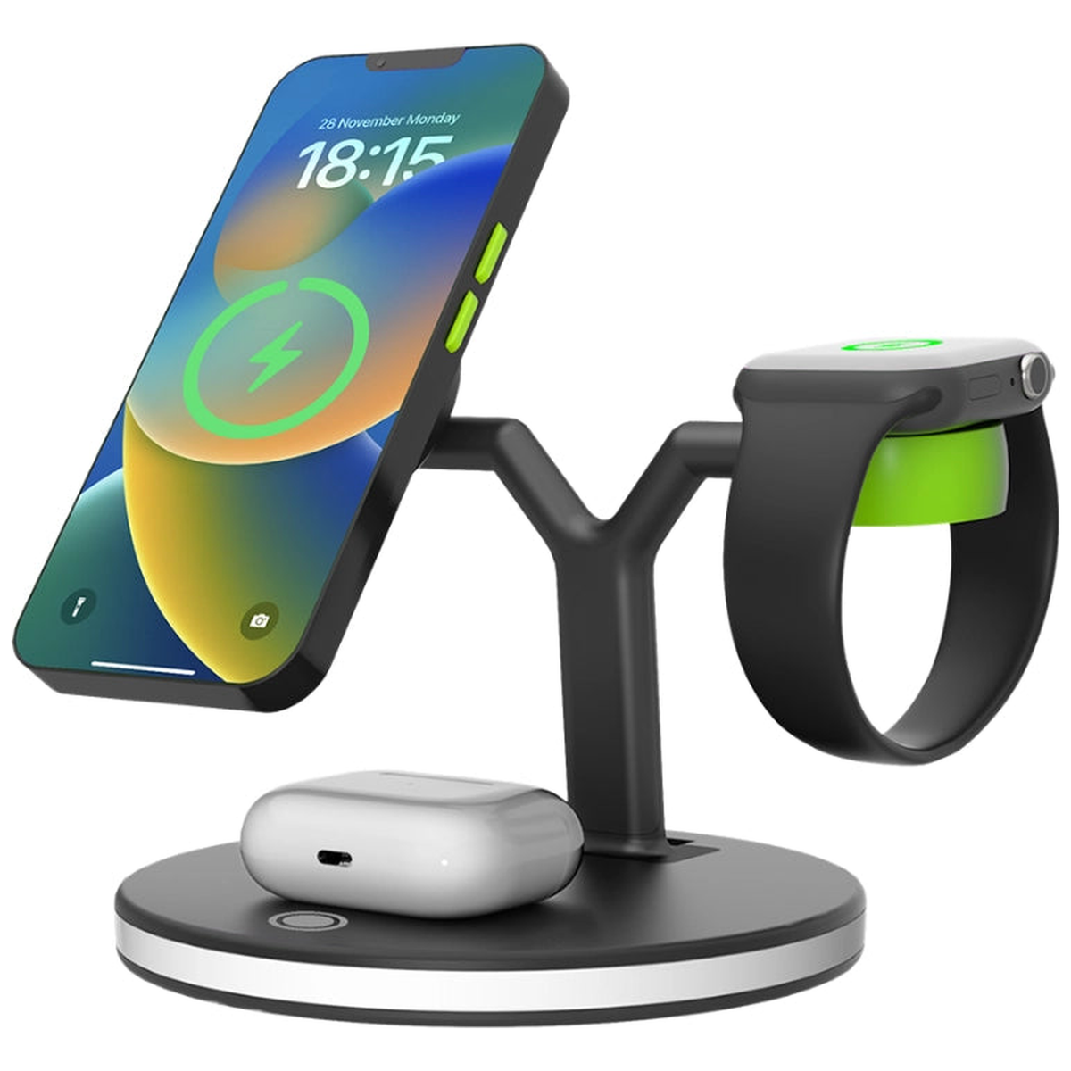 Goui DOCK-Y 3-in-1 Chargeur Sans Fil - Photo 2