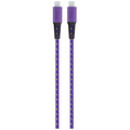 Goui Flex Fashion Câble Type-C vers Type-C Kevlar (1,5m) 60W – Violet