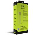 Goui Flex Fashion Câble Type-C vers Type-C Kevlar (1,5m) 60W – Violet / Jaune - Photo 3