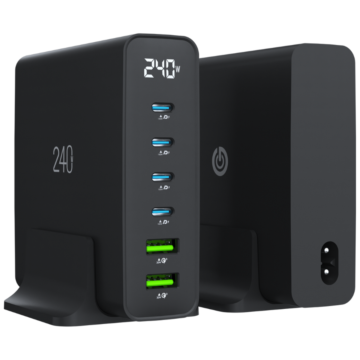 Goui GAN 240w Chargeur Bureau – Prise EU - Photo 2