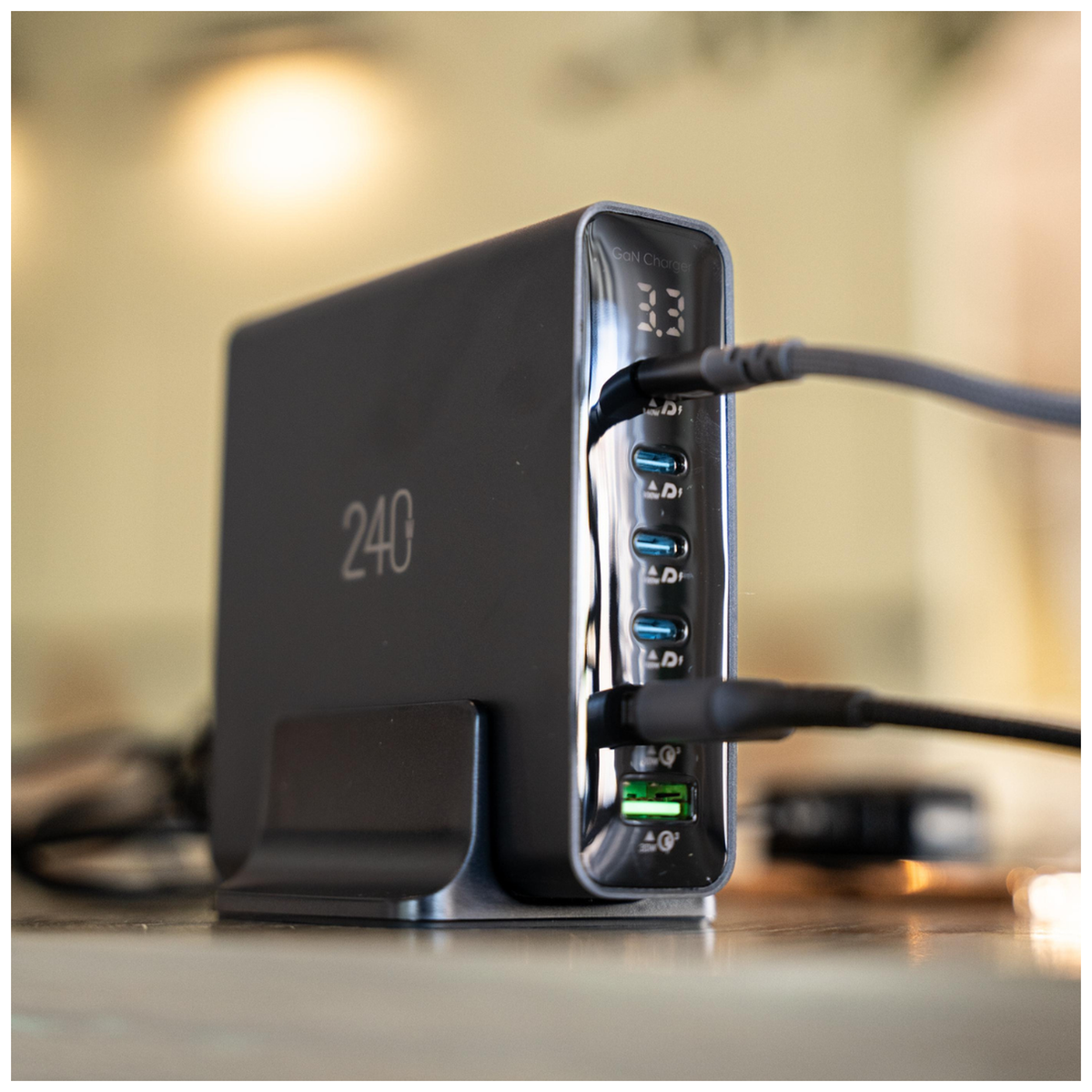 Goui GAN 240w Chargeur Bureau – Prise EU - Photo 5