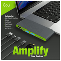 Goui Hubi Adaptateur Multiport USB-C 6-en-1 - Photo 3