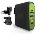 Goui Mbala Chargeur Sans Fil +Power Bank 8000 mAh Qi + Chargeur mural - Photo 1