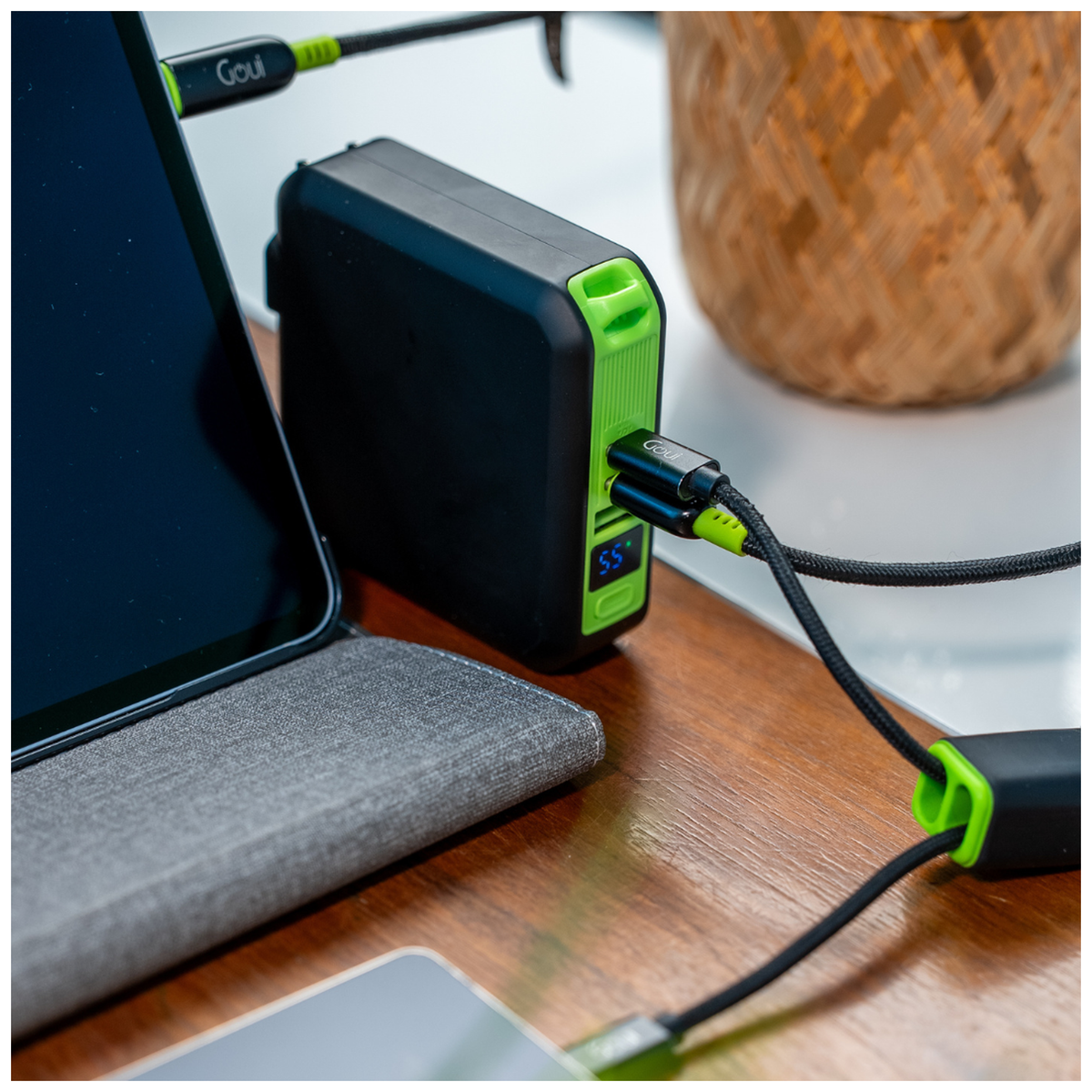 Goui Mbala Plus 2-en-1 – Chargeur + Power bank 10000mAh - 22.5W - Photo 4