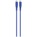 Goui Câble Rubber Type-C vers Type-C (1,5m) 60W - Bleu | Prix Maroc