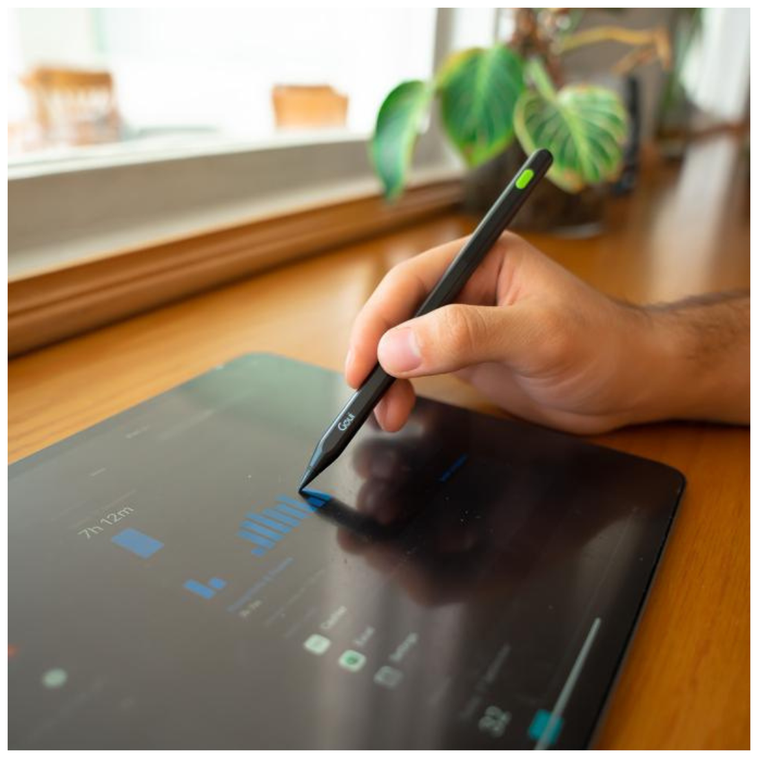 Goui Stylet Pen Magnétique pour iPad - Noir