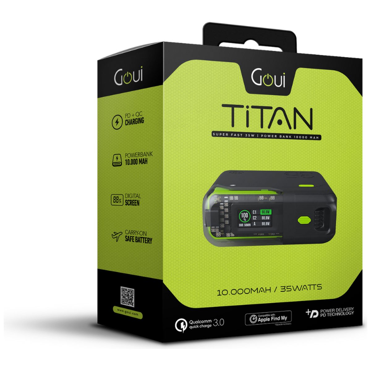 Goui Titan Power Bank 10 000mAh – 35W - Photo 7
