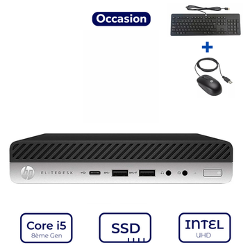 HP EliteDesk 800 G4 USDT Core i5 8ème Gen | Prix Maroc