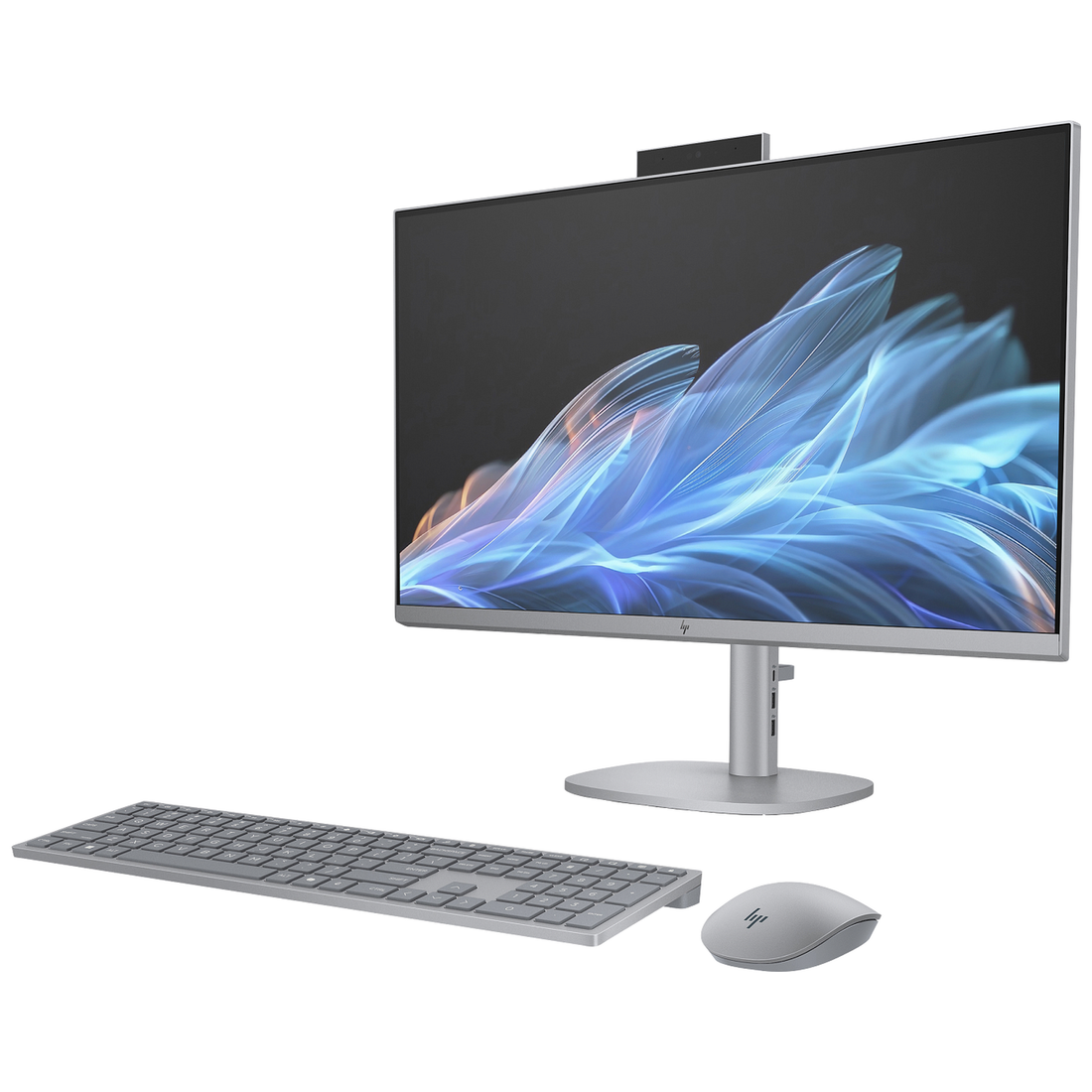 HP OmniStudio X 27 - Vue de face avec clavier et souris