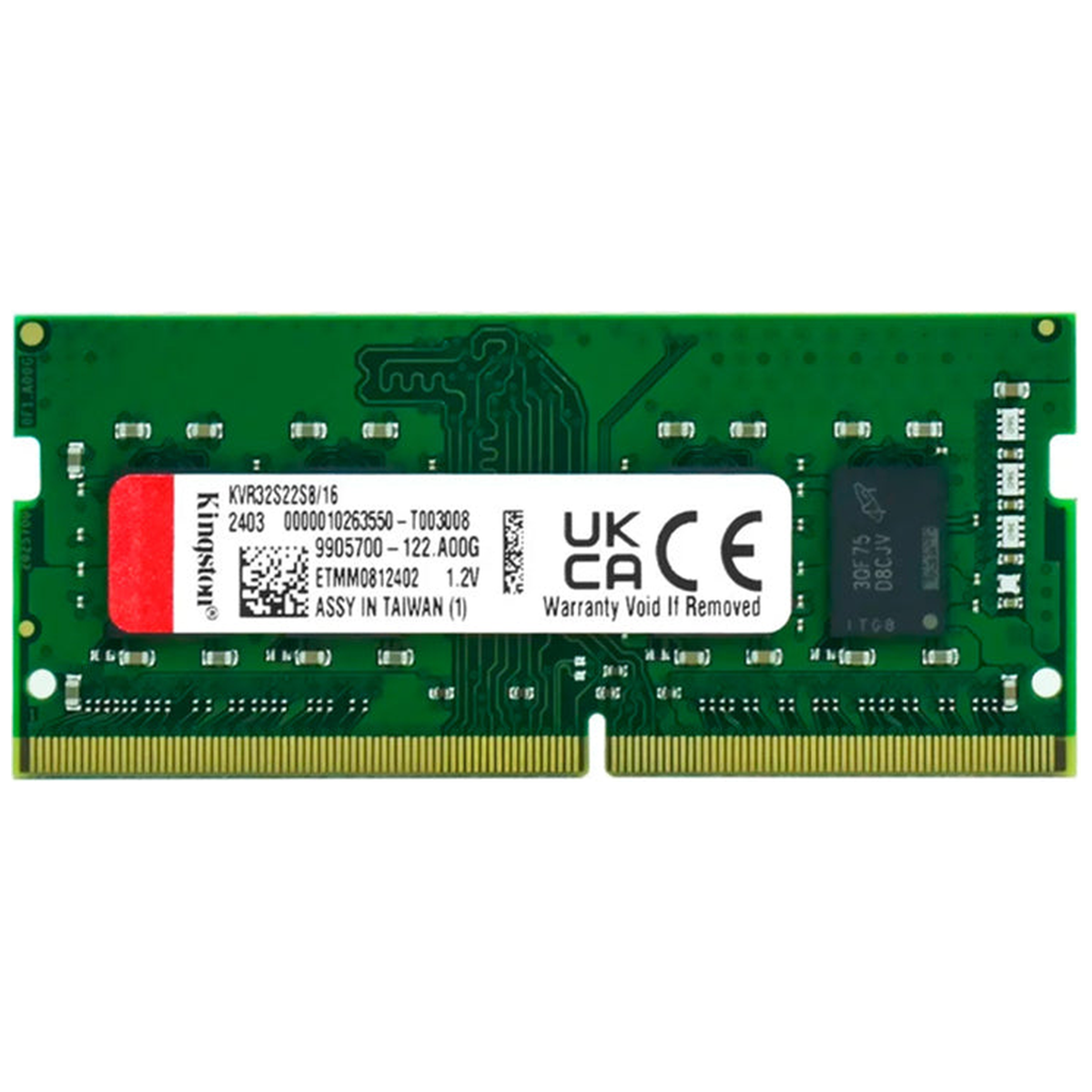Kingston 16GB DDR4 3200Mhz Sodimm