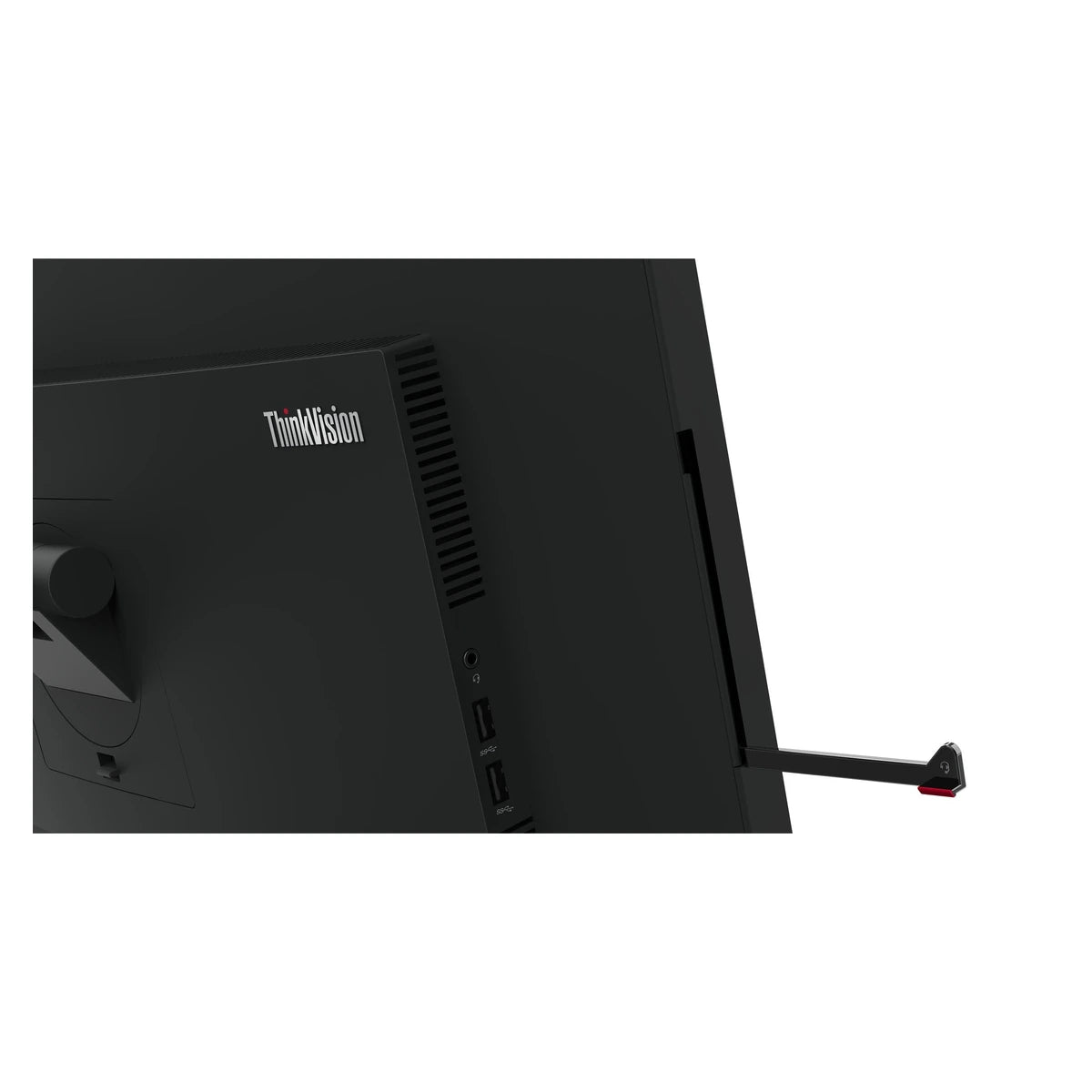 Moniteur Lenovo ThinkVision T24mv-30 23.8" FHD IPS 75Hz - vue latérale