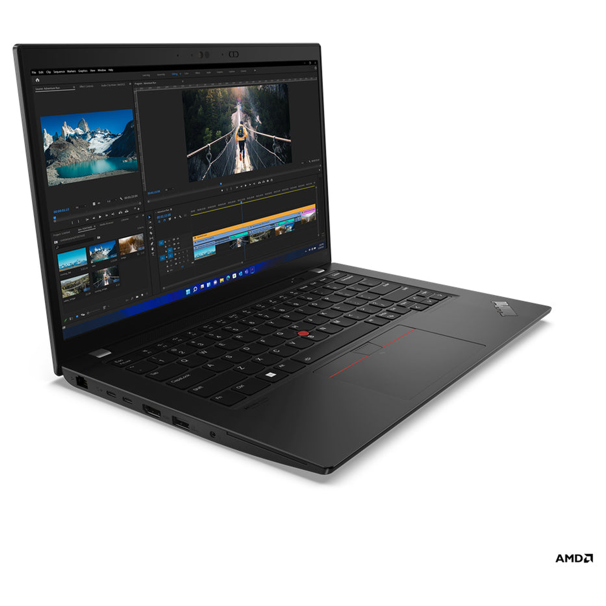 Lenovo ThinkPad L14 Ryzen 7 PRO 5875 AMD RADEON 2Go - Photo 2