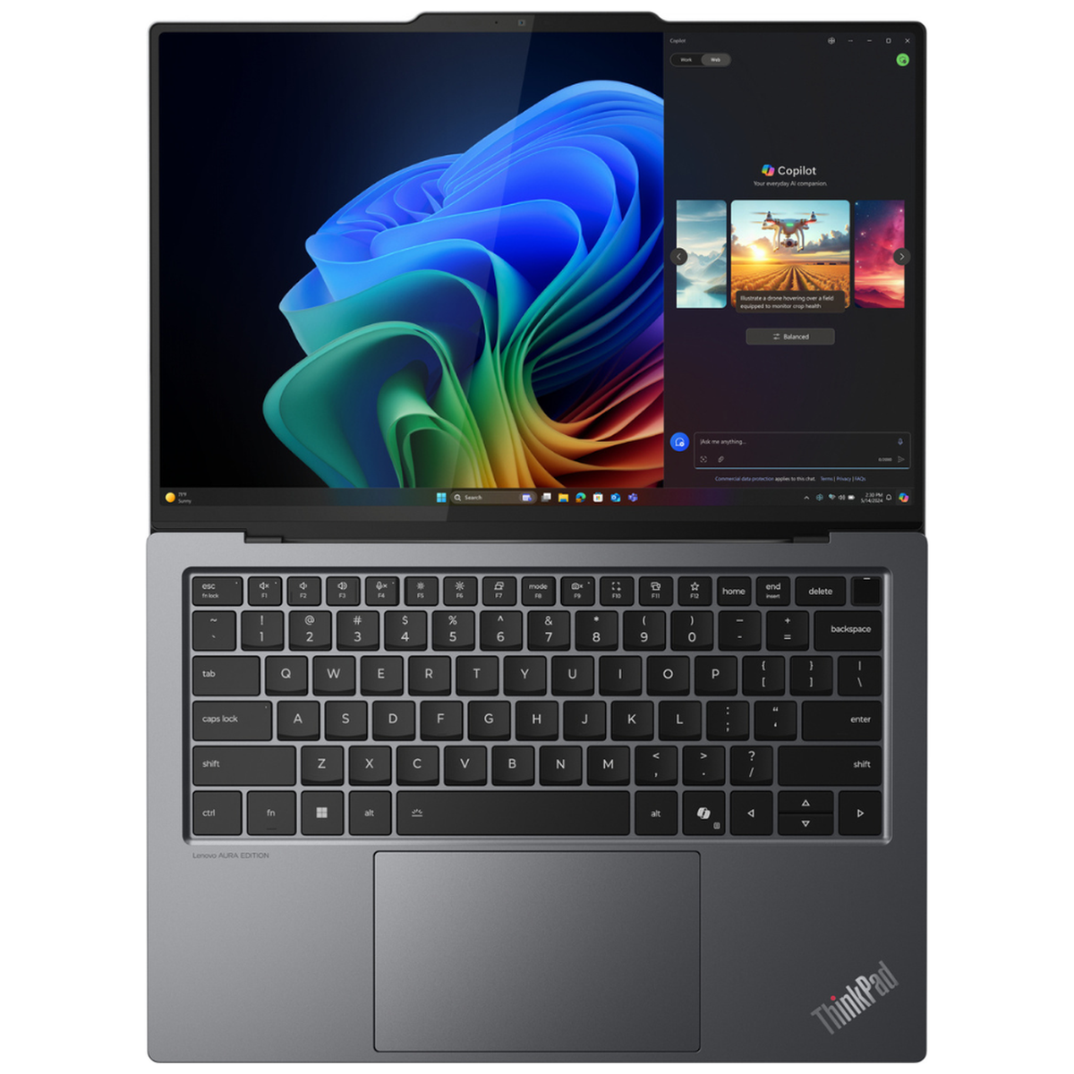 Lenovo ThinkPad X9-14 Gen 1 Intel Core Ultra 7 258V - Photo 4
