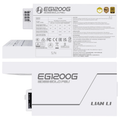 Lian Li Edge 1200 80PLUS GOLD 1200W (White) - With Hub