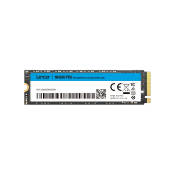 Lexar SSD NM610 Pro 1TB NM610 Pro M.2 2280 PCle Gen 3X4 NVMe up to 3300MB/s Read & 2600MB/s writ 12M