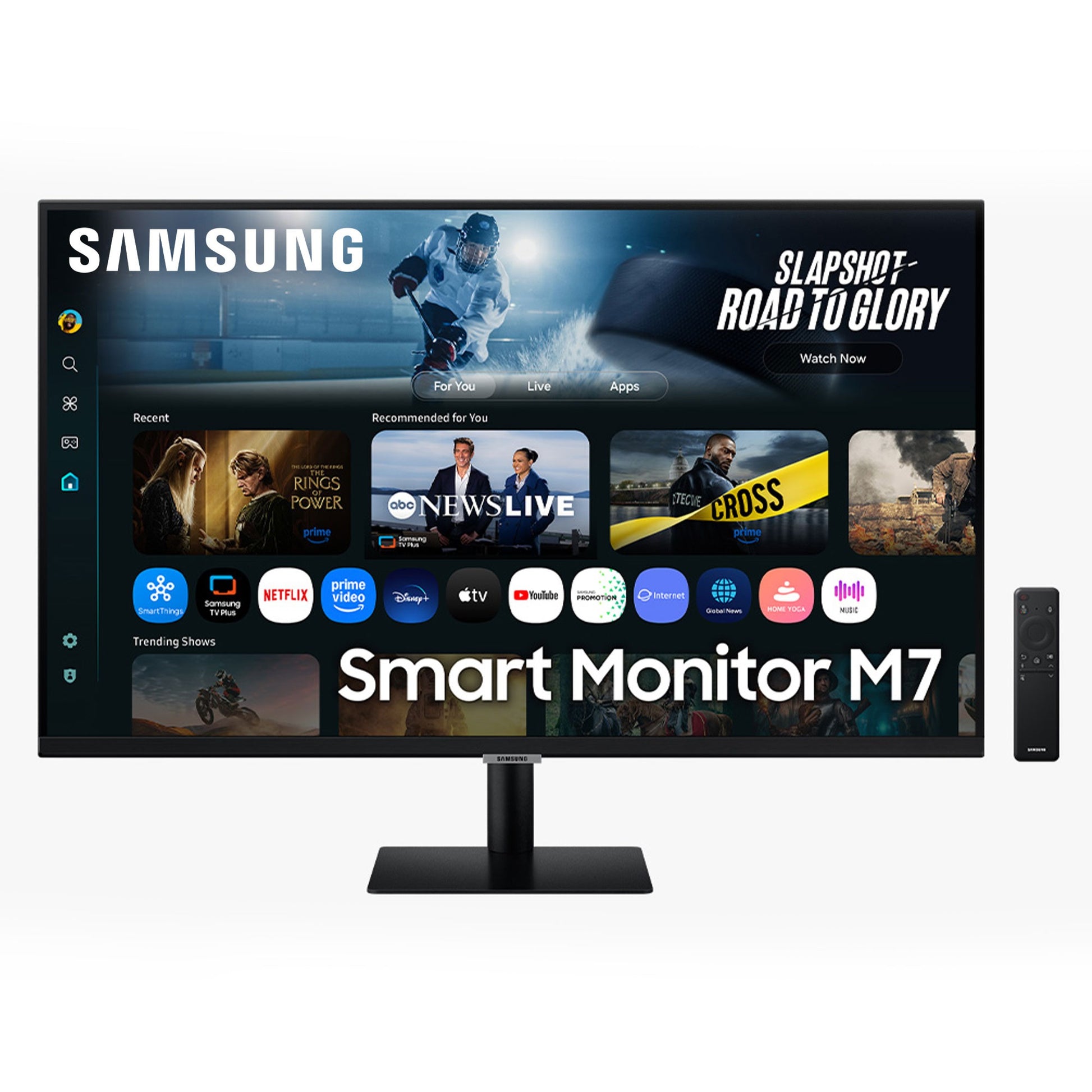 MAYDAN Moniteur Samsung Smart Flat 16:9 / / Borderless 32" UHD VA 60Hz - Photo 1