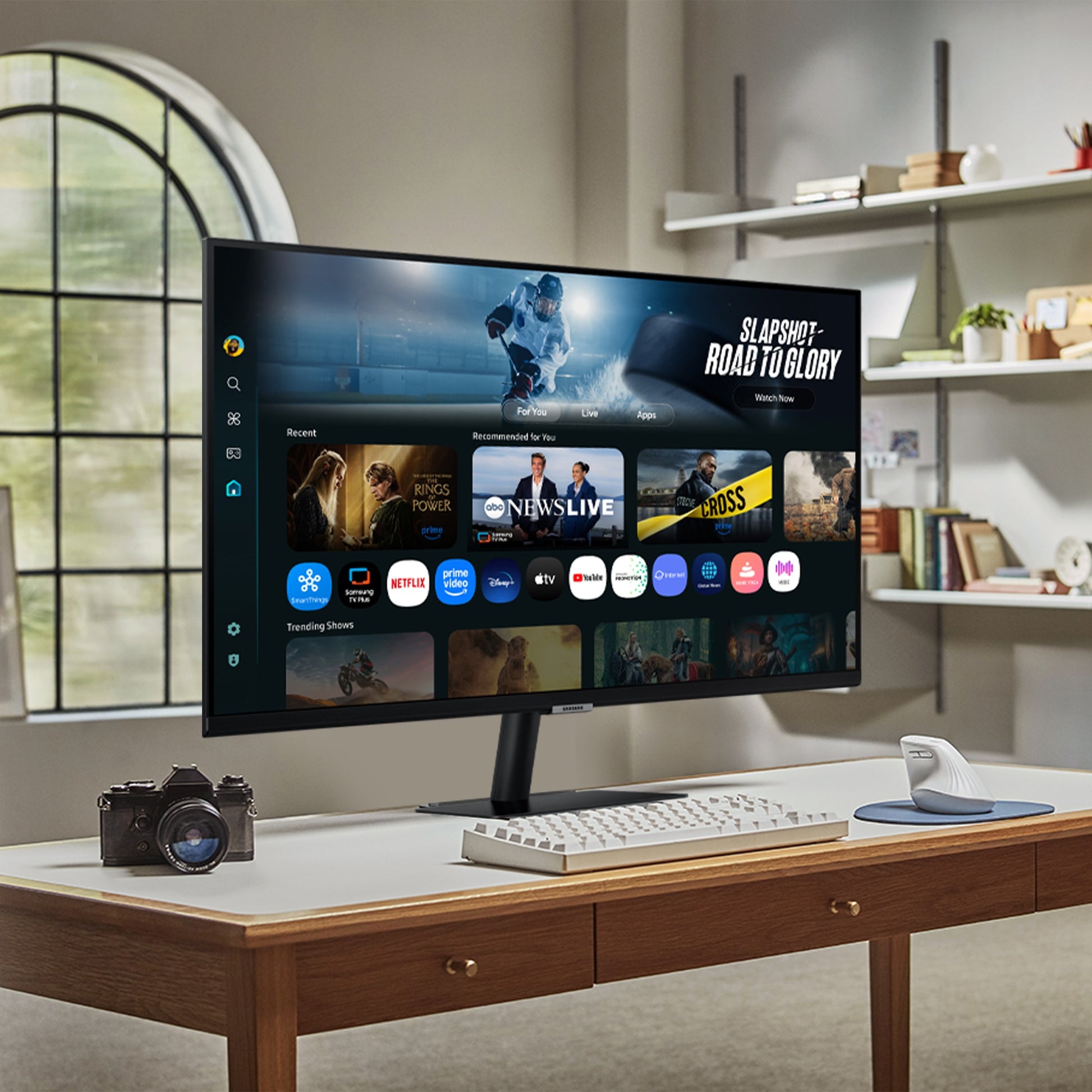 MAYDAN Moniteur Samsung Smart Flat 16:9 / / Borderless 32" UHD VA 60Hz - Photo 4